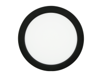 9-12-15W CCT Panel Easy Flex rund SCHWARZ